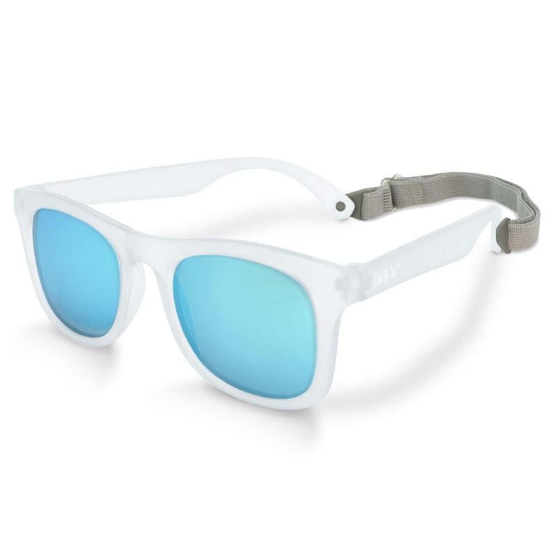 Jan & Jul Urban Xplorer Kids Sunglasses - Frosty White - 2Y-6Y - Medium