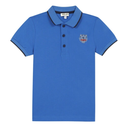 Kenzo Tiger Polo JB 1 T-shirt - King Blue 4A