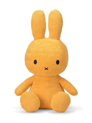 Miffy Sitting Corduroy Yellow - 70cm - 27.5"