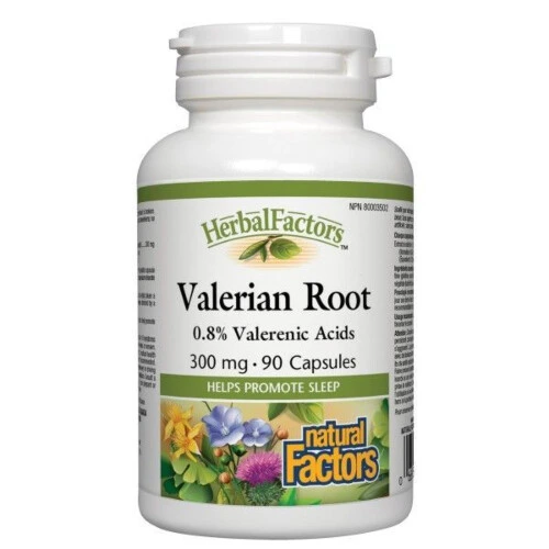 Natural Factors Valerian Extract 300MG 90 Capsules