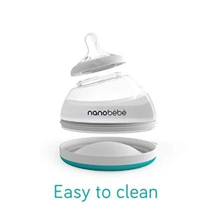 Nanobebe Transition Bottle Single Pack - Teal