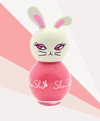 ShuShu Peel Off Nail Polish - Hot Pink Kate