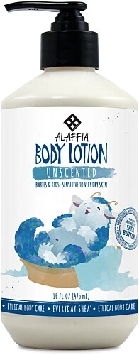 Alaffia Baby & Kid's Shea Lotion Gently Unscented 475ml