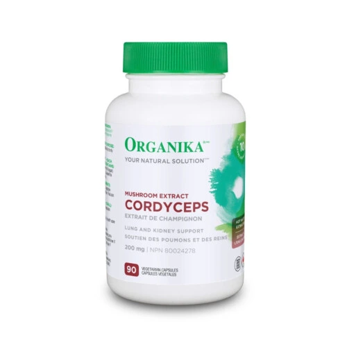 Organika Mushroom Extract - Cordyceps 90 capsules @