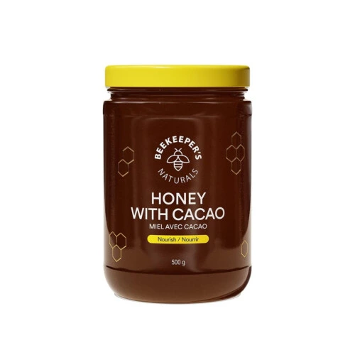 BeeKeeper's Naturals Honey with Cacao 500g