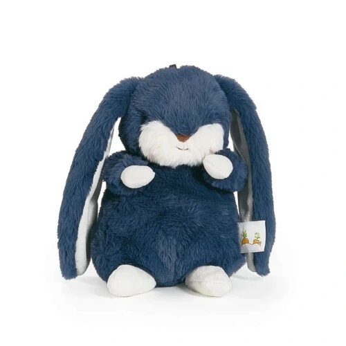 Bunnies By The Bay Tiny Nibble Bunny Plush Toy 8" - Starry Night Blue