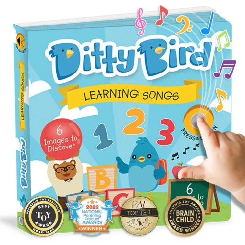 Ditty Bird Baby Sound Book - Learning Songs