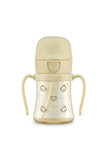 Grosmimi PPSU Straw CUP 200ml - Butter