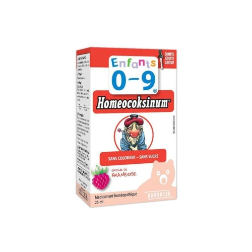 Homeocan Kids 0-9 Flu Homeocoksinum Buster Oral Solution Raspberry Flavour 25ml