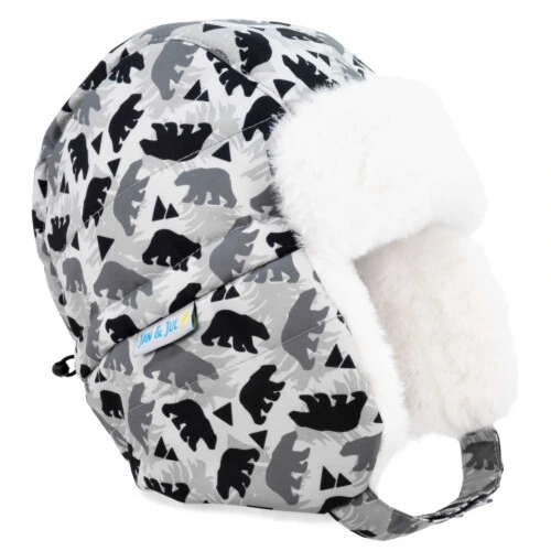 Jan & Jul Toasty-Dry Trapper Hat - Bear - L