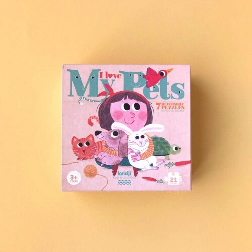 Londji Puzzle - I Love My Pets 3+ Years