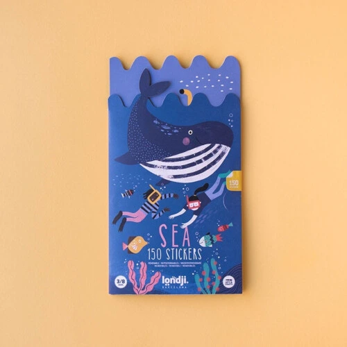 Londji Stickers Sea 100 Stickers 3/8 Ages