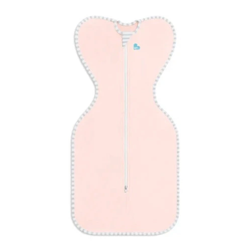 Love To Dream Swaddle UP Lite Light Pink - Small 0.2 Tog