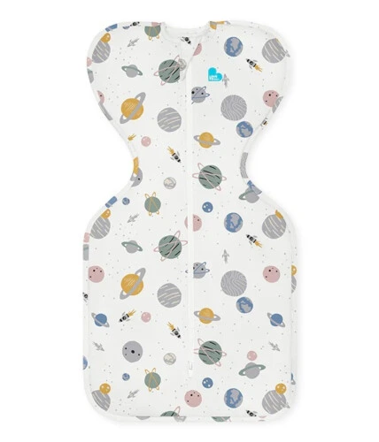 Love to Dream Designer Collection Adaptive Swaddle Up Lite- Space White - S 0.2 Tog