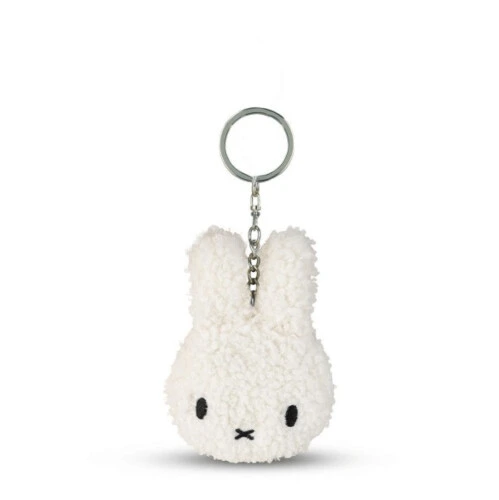 Miffy Flat Keychain Tiny Teddy Cream 10 cm - 4"