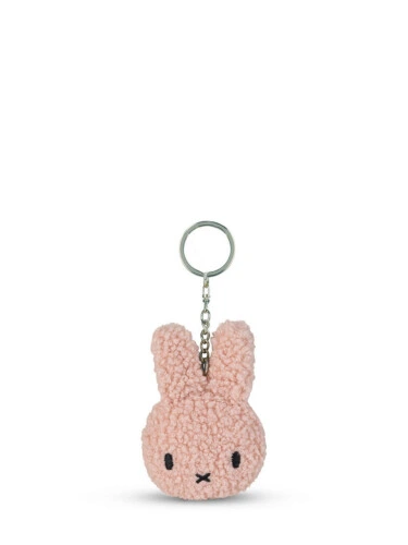 Miffy Flat Keychain Tiny Teddy Pink 10 cm - 4"