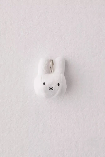 Miffy Just Dutch Keychains - Plush Head White