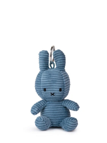 Miffy Keychain Corduroy Aviator Blue 10 cm - 4"
