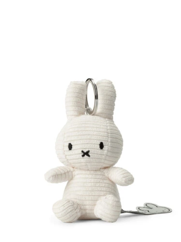 Miffy Keychain Corduroy Offwhite 10 cm - 4"
