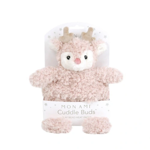 Mon Ami Cuddle Buds - Noelle Reindeer/Pink
