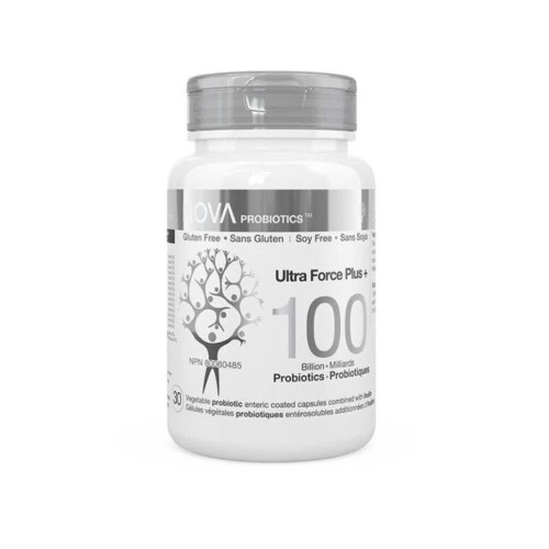 NOVA Probiotics Ultra Force Plus + 100 Billion 30Vcaps @