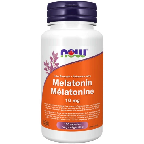 NOW Foods Melatonin 10mg Extra Strength 100Capsules