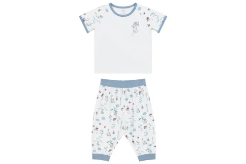 Nest Designs Bamboo Short Sleeve Play Set - The Town Mouse & The Country Mouse - 2T-3T