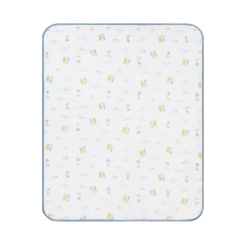 Nest Designs Waterproof Change Pad (Cotton, Large) - Surf Camp L