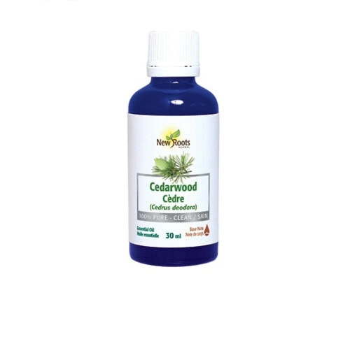 New Roots 100% Pure Essencial oil - Cedarwood 30ml