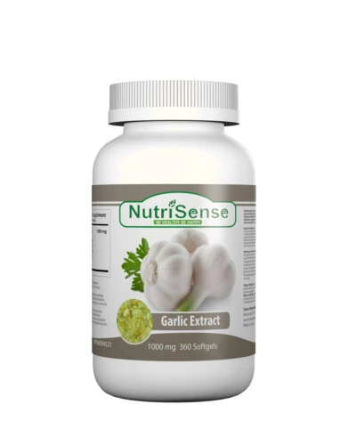 Nutrisense Garlic Extract 1000mg 360Softgels