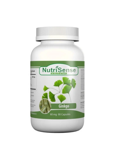 Nutrisense Ginkgo  60mg 90Capsules