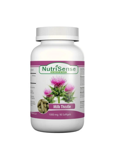 Nutrisense Milk Thistle  1000mg 90Softgels