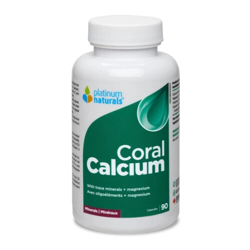 Platinum Naturals Coral Calcium Minerals 90 Capsules @