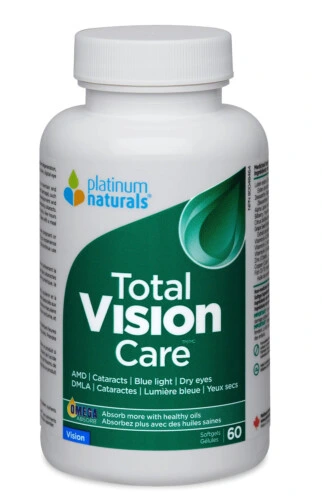 Platinum Naturals Total Vision Care 60 Softgels ~@
