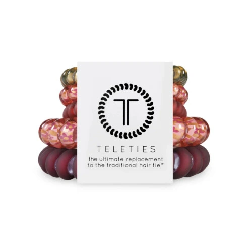 TELETIES Burgundy Bliss Mix Pack Pack of 5