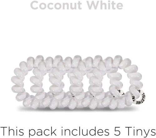 TELETIES Coconut White Tiny - Pack of 5