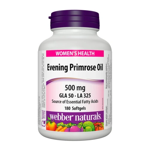 Webber Naturals Evening Primrose Oil Softgels 180Capsules @