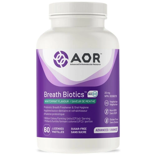 AOR Breath Biotic 60Lozenges