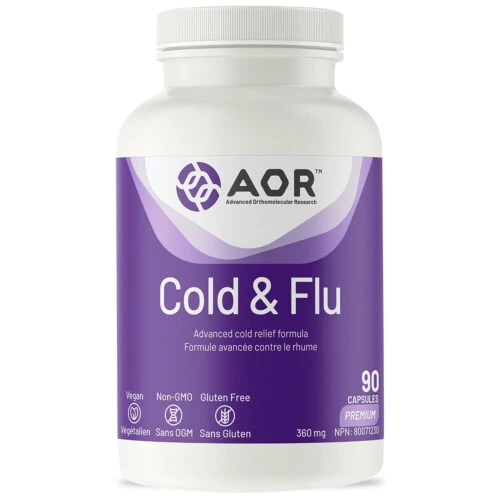 AOR Cold & Flu 90 Capsules