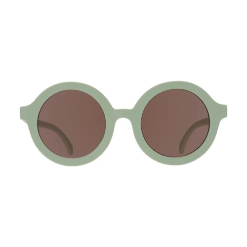 Babiators Euro Round Sunglasses - All The Rage Sage - 0-2 Years