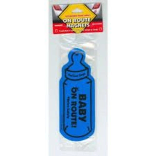 Baby On Route Magnets - Blue