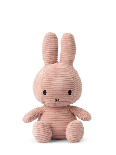 Bon Ton Toys Plush Miffy ECO Corduroy Pink 13"