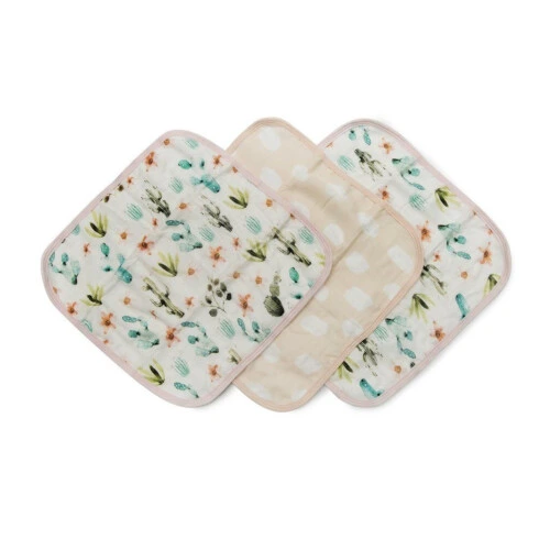 Loulou Lollipop Washcloth Set Cactus