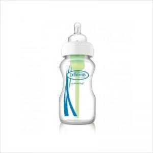 Dr Brown's Natural Flow Options Wide Neck PP Bottle - 9oz 270ml Single Pack