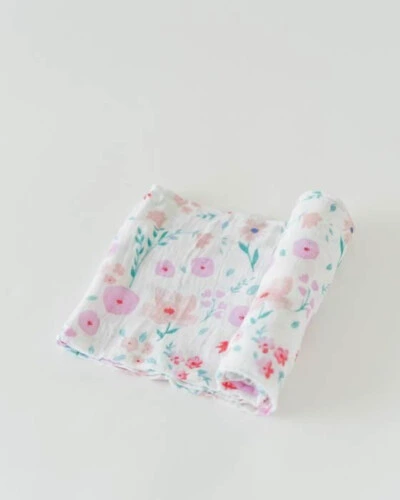 Little Unicorn Cotton Muslin Swaddle Single Morning Glory