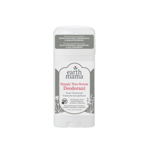 Earth Mama Natural Non-Scents Deodorant For Pregnancy, Breastfeeding and Sensitive Skin 85 g