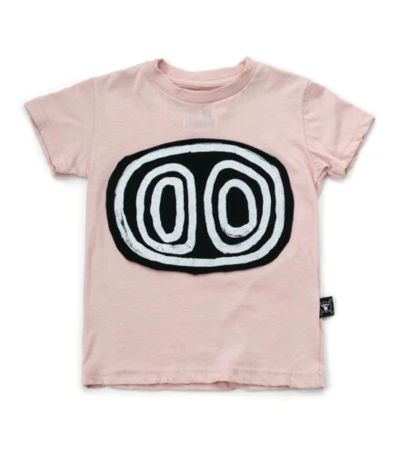 Nununu Tribal Eyes T-shirt - Powder Pink 