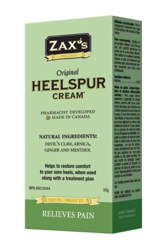 Zax's Heelspur Cream Relieves Pain 35g