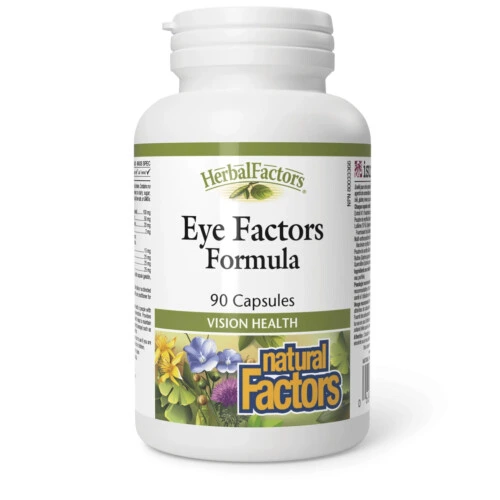 Natural Factors Eye Factors 90 Capsules