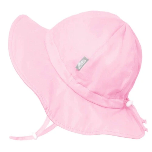 Jan & Jul Kids Sun Hat Cotton Floppy Hat - Pink - S
